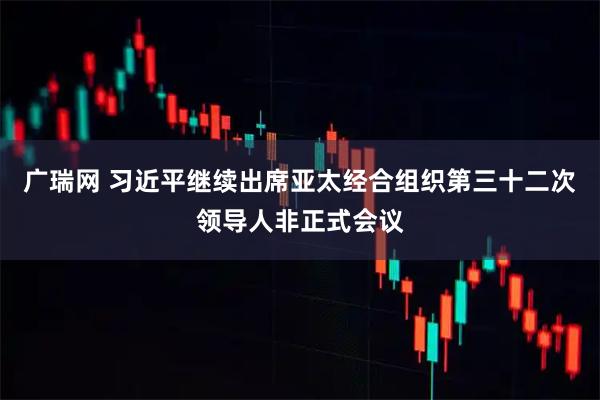 广瑞网 习近平继续出席亚太经合组织第三十二次领导人非正式会议